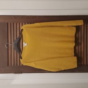 Yellow Knit Sweater